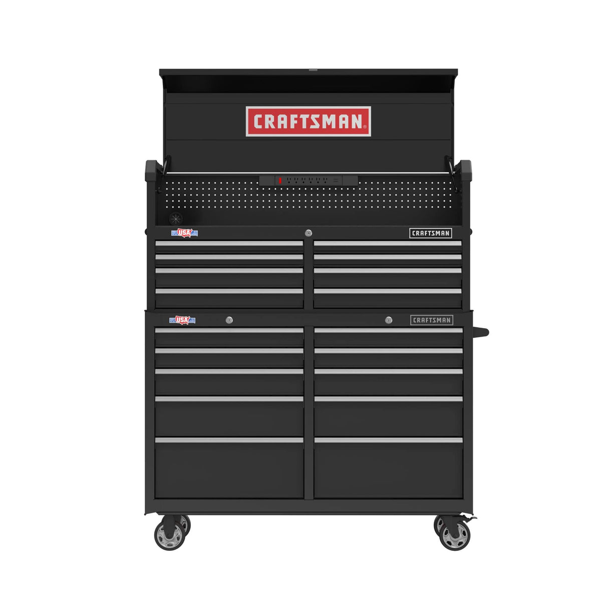 CRAFTSMAN S2000 52IN 10-DRAWER CABINET W/TRAY & HOLDER BK (CMST352102BK)