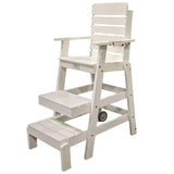 Lifeguard Chair for Pool, Lake and Beach (40") Made in The USA - Durable Recycled Plastic Lumber, Long Service Life, Comfortable with Wide Steps, Stable Platform