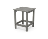 POLYWOOD ECT18GY Long Island Side Table, 18-Inch, Slate Grey