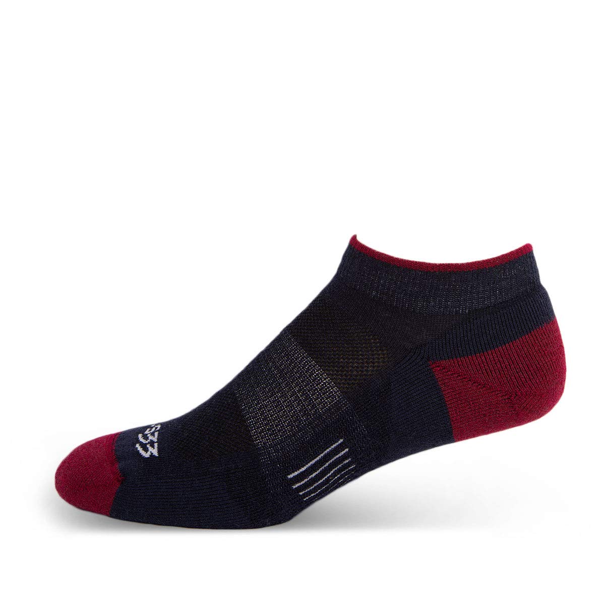 USA Made - No Show Socks - Running Socks - Merino Wool - Mountain Heritage