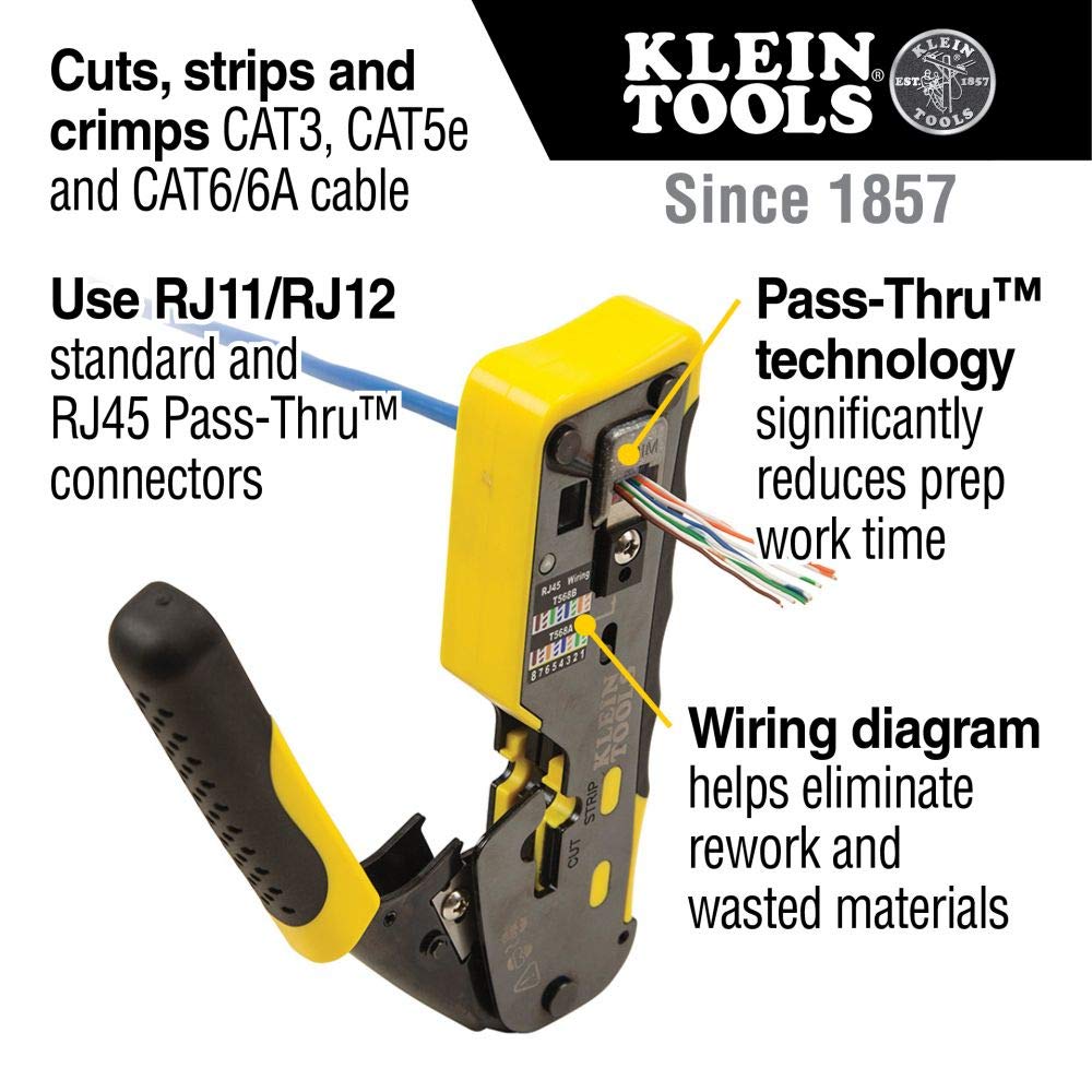 Klein Tools 56430 Glow Fish Rod Set, Wire Puller, 30-Foot