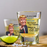 Great Person Funny Gift for Dad from Daughter, Son - Dad Gifts - Birthday Gifts for Dad - Dad Birthday Gift Ideas - Cool Gifts for Dad - Present for Dad 2 oz Shot Glass