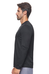 Expert Brand USA-Made Men's Drimax Long-Sleeve Active Shirt for Training Gym Hiking Workout