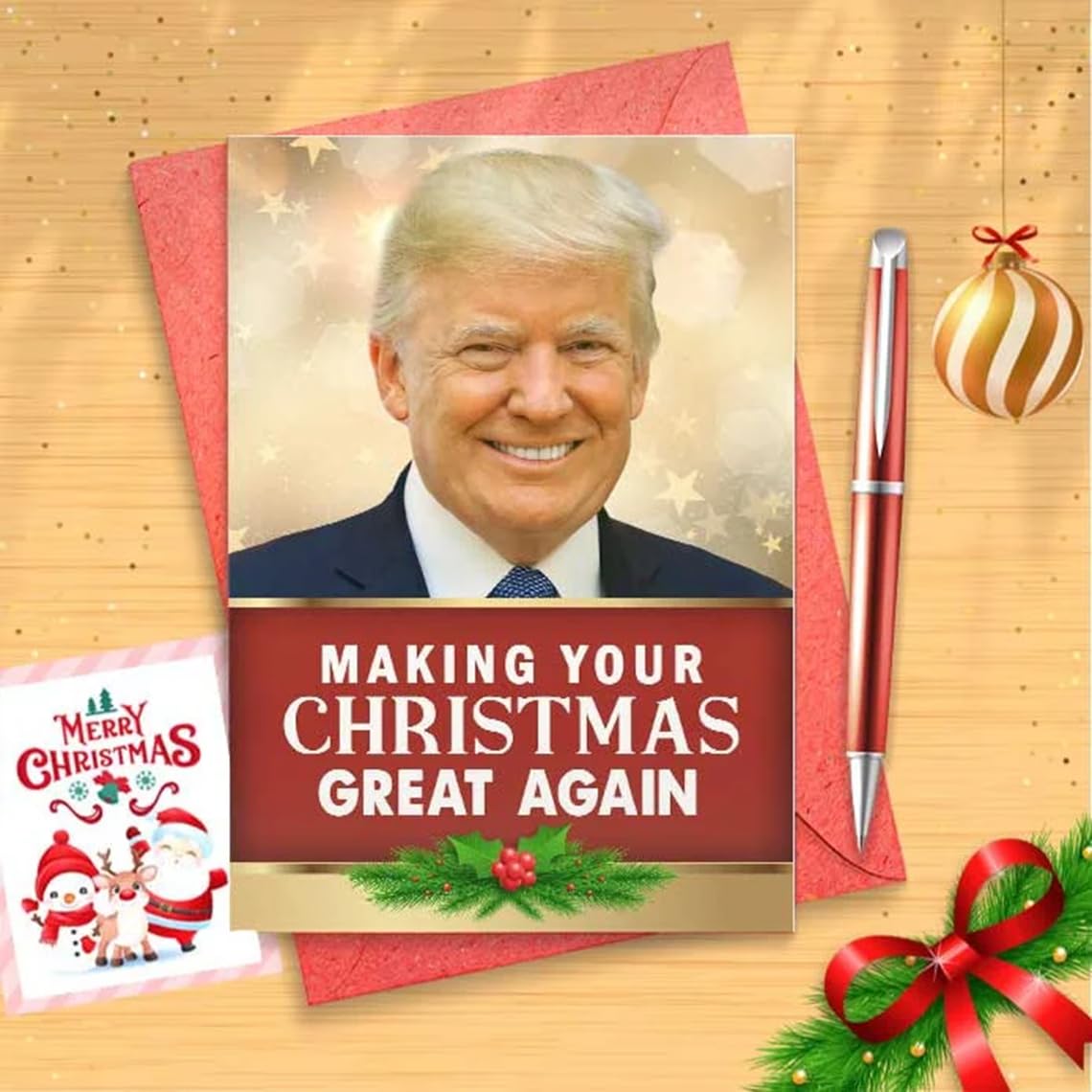 Funny Trump Christmas Card [00255] (Trump - Making Your Christmas Great Again [01969])