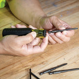 Klein Tools 32234 Impact Driver Bit Set, Phillips, Slotted, Square, 3-1/2-Inch, Made in USA