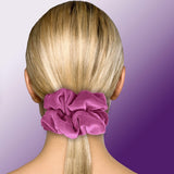 Velvet Scrunchies King Size Leopard XXL Plush Ponytail Holders Oversized Big Made in the USA