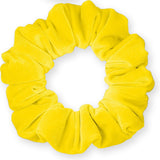 Velvet Scrunchies Jumbo Size Plush Big Ponytail Holders Thick Braided Locked Hair Big Made in the USA Green Pine