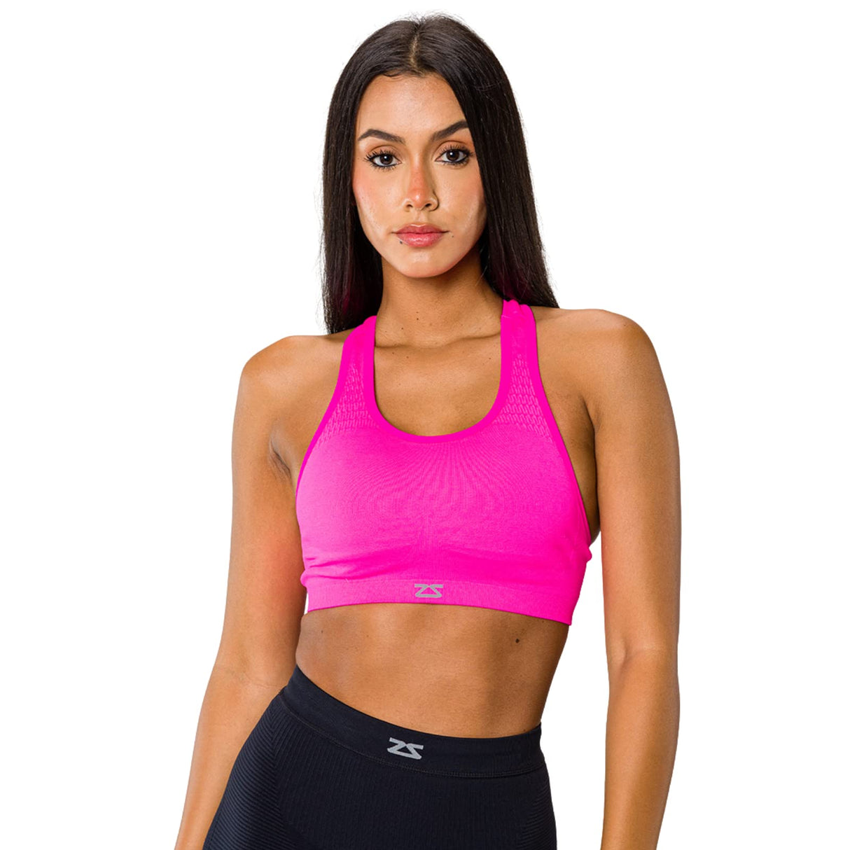 Zensah Seamless Sports Bra - Best Sports Bra for Running, Made in USA