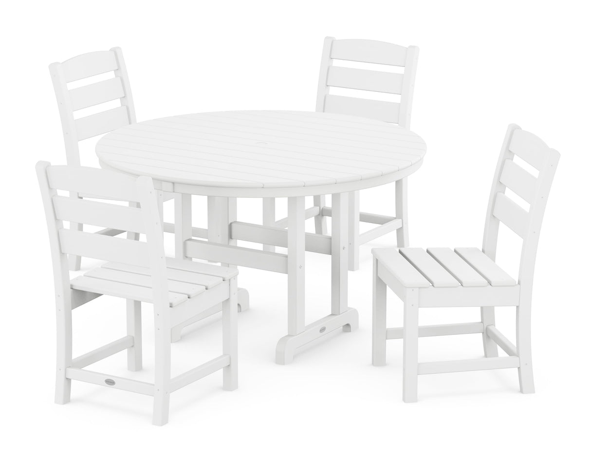 POLYWOOD® Lakeside Dining Set, Teak