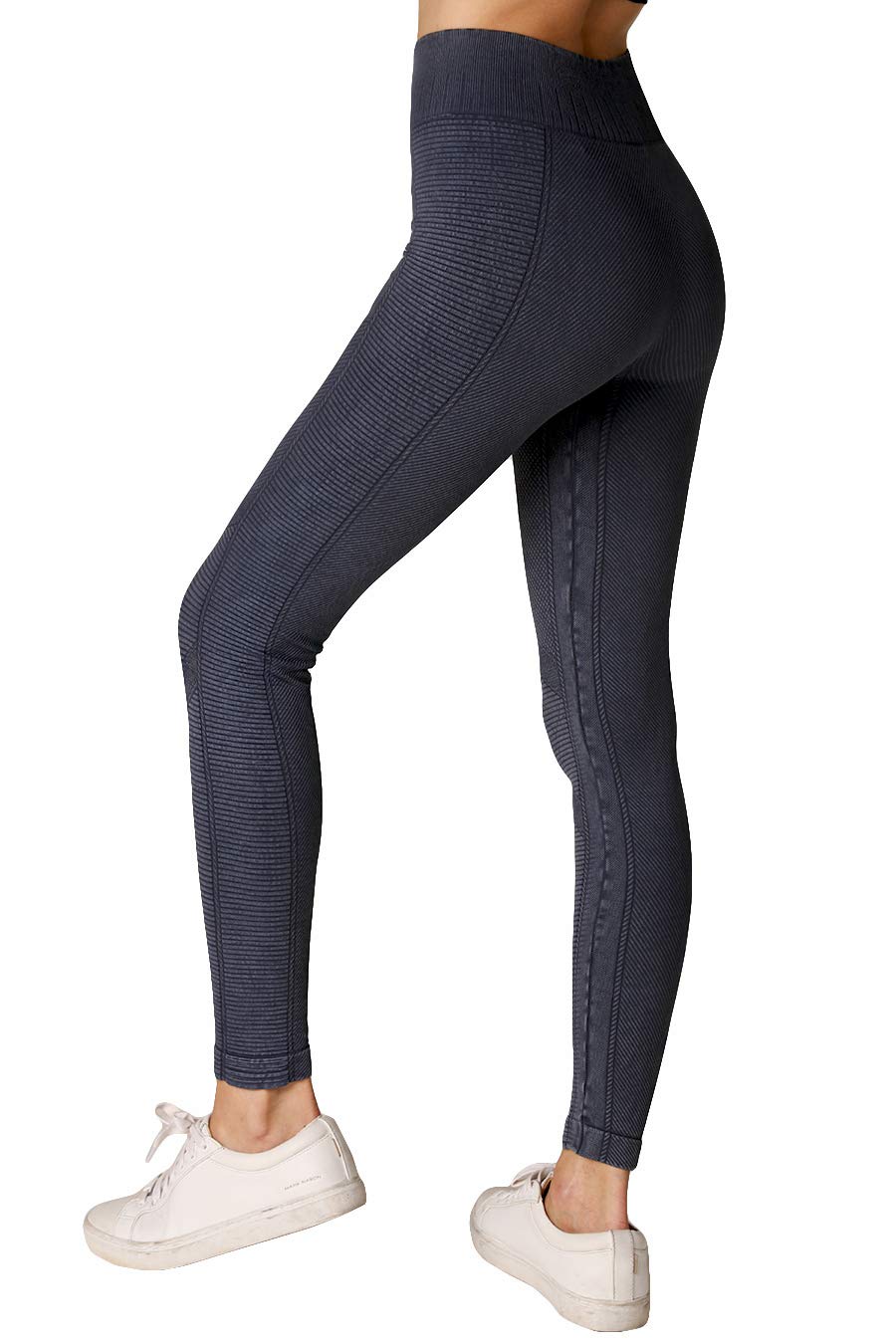 NIKIBIKI Women Seamless Vintage Hybrid Leggings, One Size