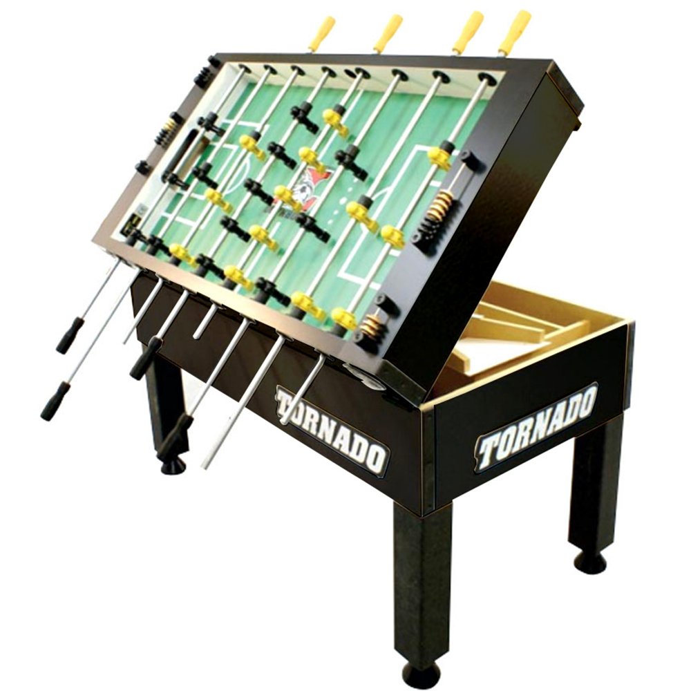 Tornado Tournament 3000 Foosball Table - Made in The USA - Commercial Quality for The Home - Incredible Table Soccer Game