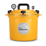 All American 1930: 10.5qt Pressure Cooker/Canner (The 910) - Exclusive Metal-to-Metal Sealing System - Easy to Open & Close - Suitable for Gas, Electric, or Flat Top Stoves - Made in the USA