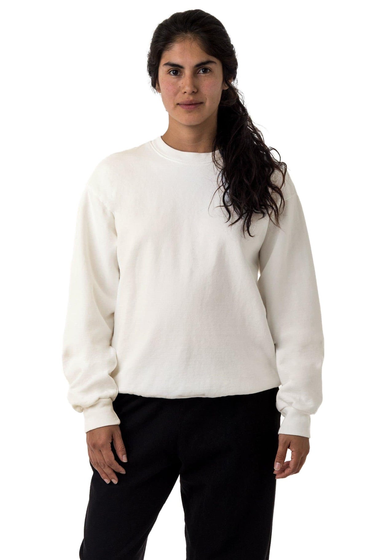 Los Angeles Apparel Heavy Fleece Crewneck Sweater (Garment Dye 2)