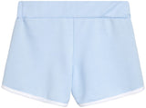 Sweet Hearts Girls' Active Shorts - 4 Pack French Terry Athletic Gym Dolphin Shorts: Made in USA (7-16)