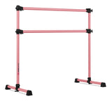 VITA Barre Portable Freestanding Double Ballet Barre, Prodigy, Aluminum | Adjustable Height, USA Made, Home or Gym Exercise Equipment for Kids & Adults | Dance, Fitness, Pilates