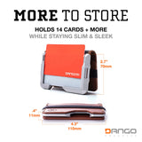 Dango Slim Minimalist Wallet for Men - RFID Blocking - Bifold