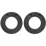 Micro Gainz Calibrated Fractional Weight Plate Set of 2 Plates, Choose Set (.25LB-1.25LB), Designed for Olympic Barbells for Strength Training & Micro Loading Bar Weights, Made in USA