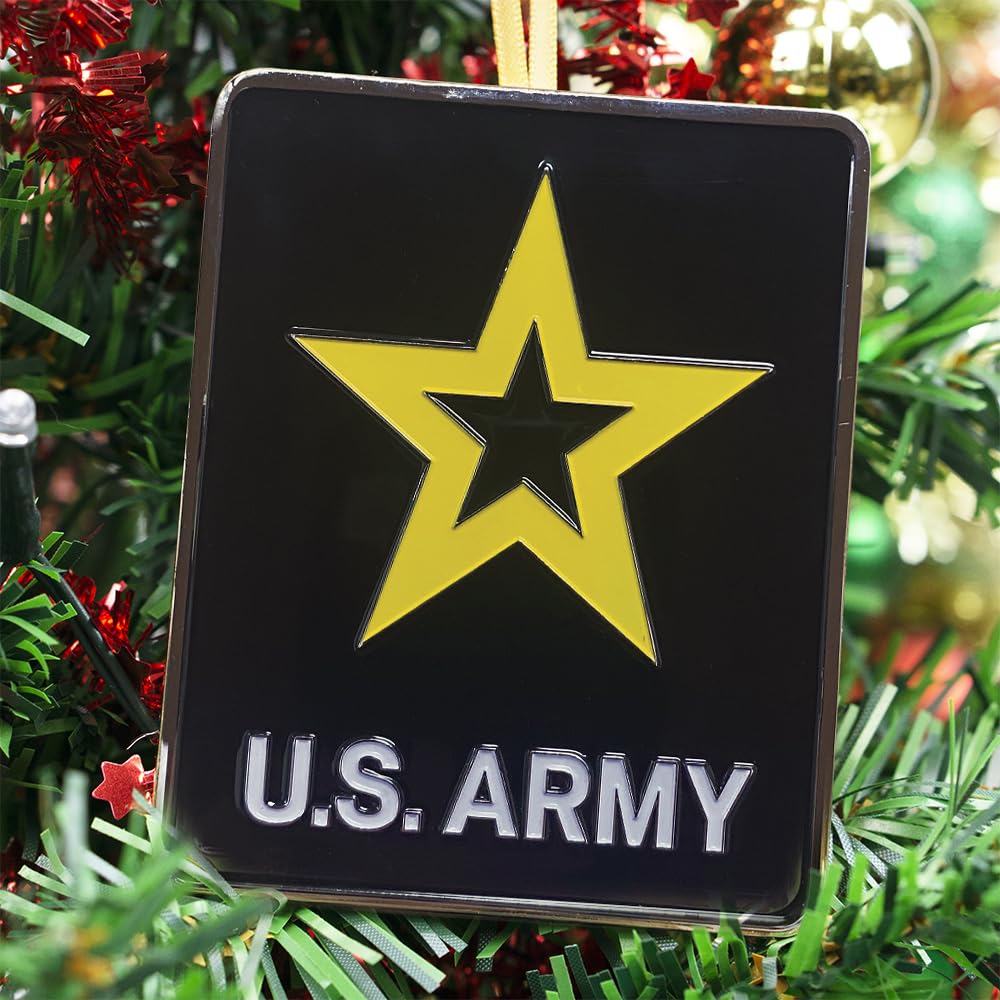 Allied Products Navy Heroes Series Holiday Ornament - Officially Licensed Navy Medallion