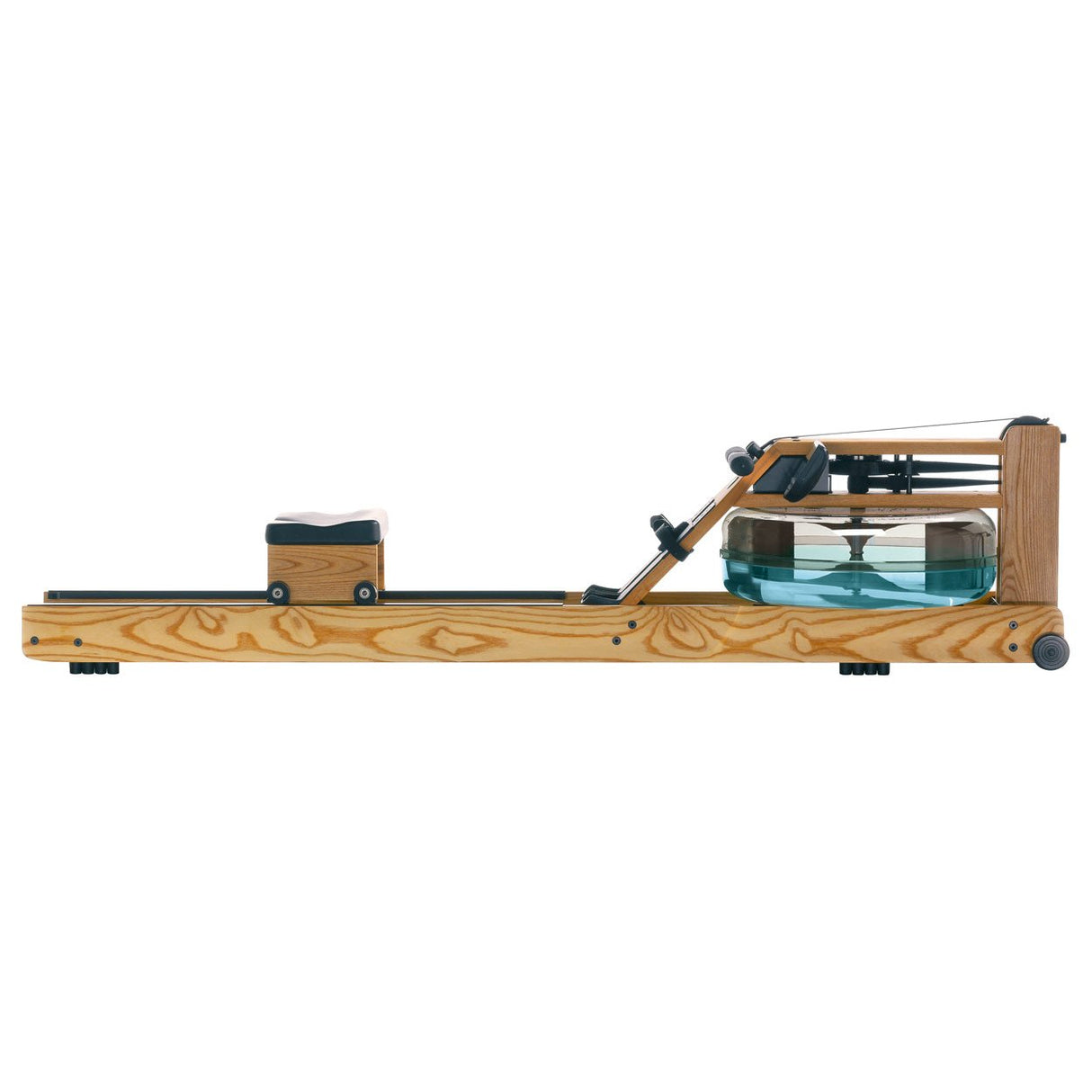WaterRower Ash Rowing Machine with S4 Monitor | USA Made Water Rower | Original Handcrafted Erg Machine for Home Use & Gym