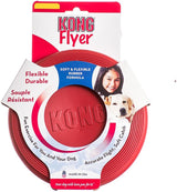 Kong Rubber Flyer,Large 2 Pack, Red