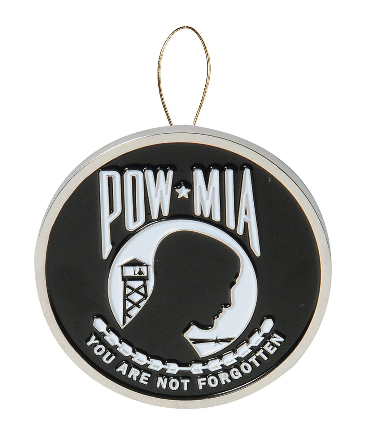 Allied Products Navy Heroes Series Holiday Ornament - Officially Licensed Navy Medallion