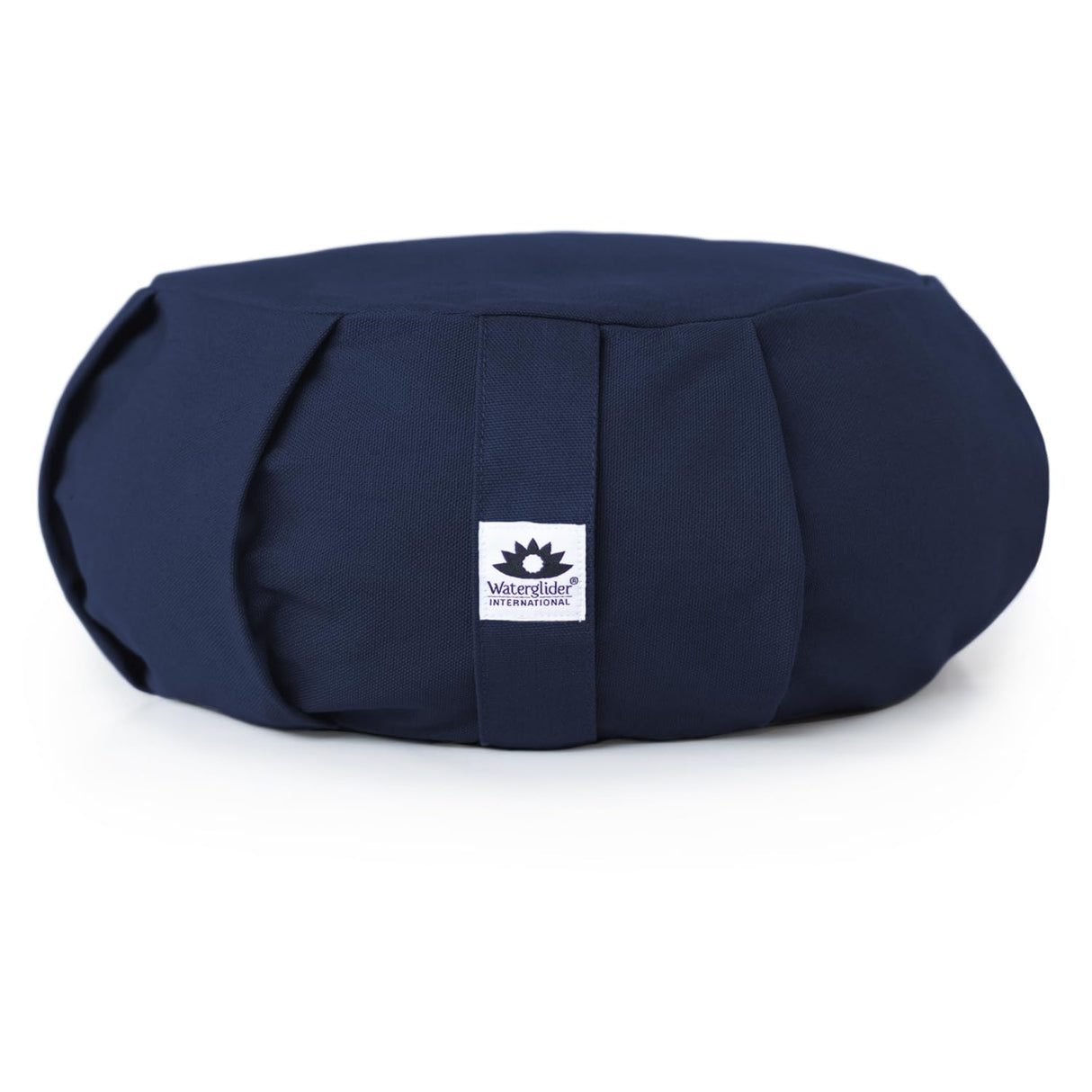 Meditation Cushion, Round, Buckwheat Husk Filled, Floor Pillow or Cushions, Yoga Seat, Zafu, Made in the USA