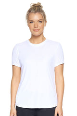 Expert Brand USA-Made Women's Drimax Dry Fit Short Sleeve Athletic T-Shirt