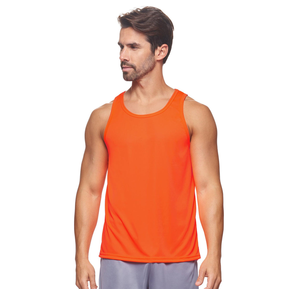 Expert Brand USA-Made Men's Drimax Active Sleeveless Muscle Shirt for Training Gym Hiking Workout