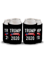 Trump 2020 Can Coolie Trump Coolie USA 2020 Celebration Party Trump Coolers Beer Can Holder Cozy Trump Support Gifts Set of 6