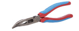 Channellock E388CB E Series Bent Long Nose Plier with XLT Joint and Code Blue Grips, 8-Inch Combination Bent Nose CODE BLUE Grip