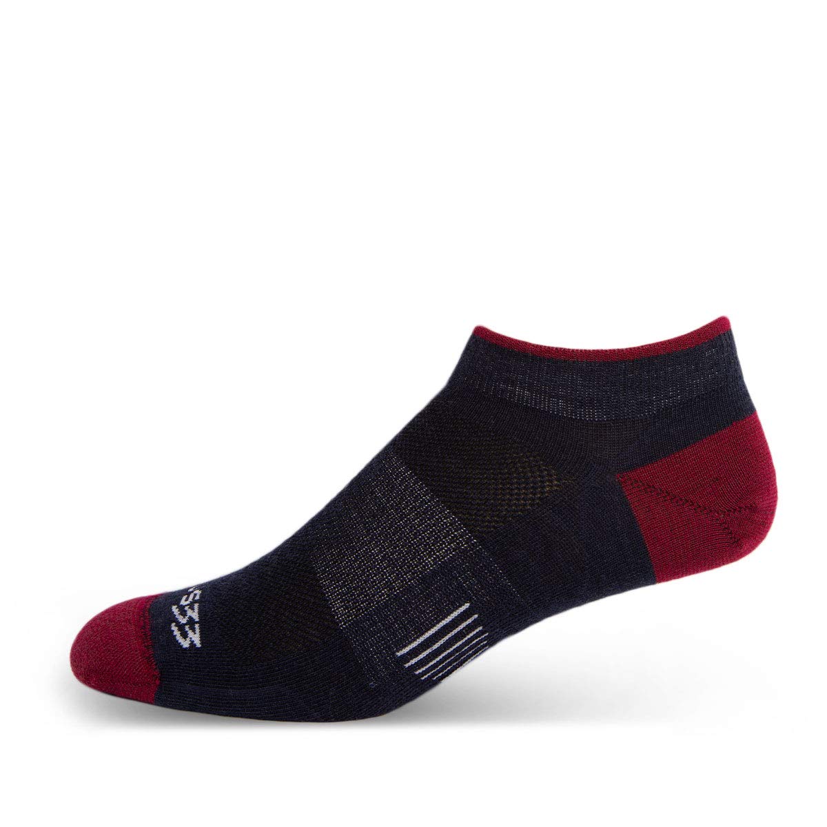 USA Made - No Show Socks - Running Socks - Merino Wool - Mountain Heritage