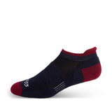 USA Made - No Show Tab Socks - Running Socks - Merino Wool - Mountain Heritage