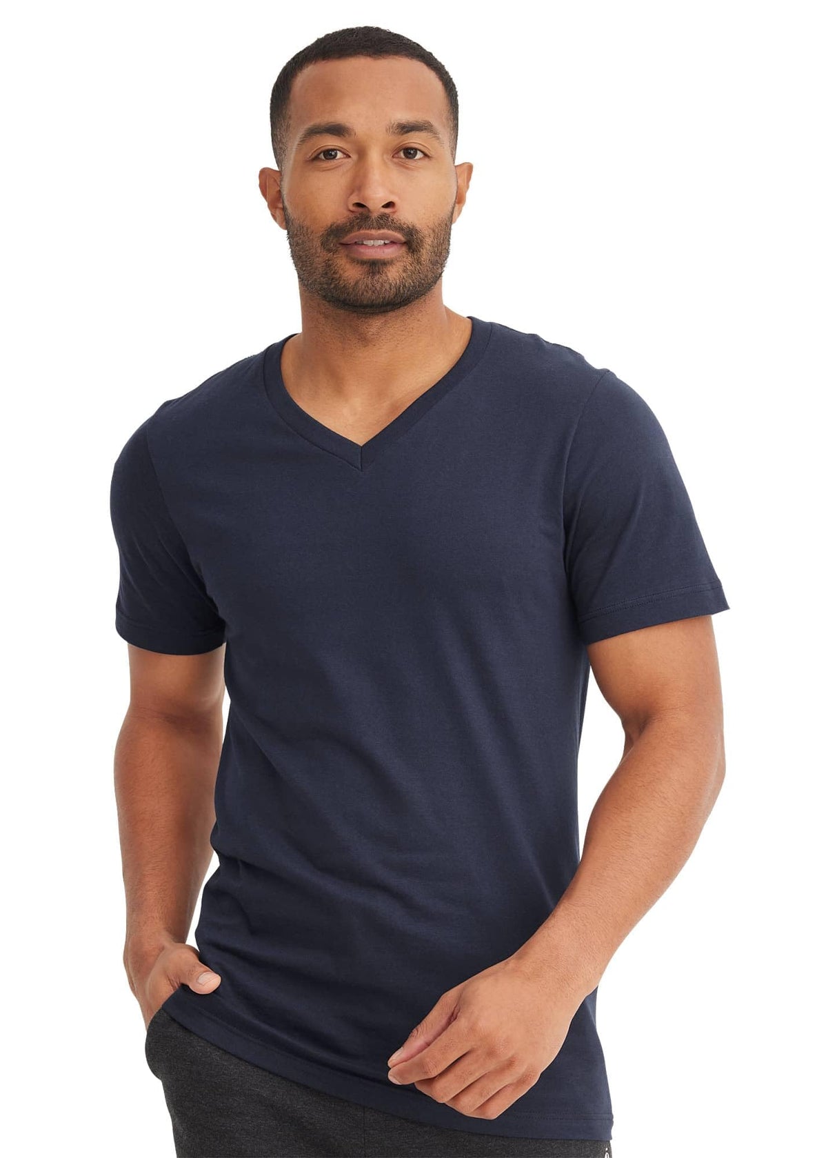 Jockey Men's Undershirt Classic V-Neck - 3 Pack