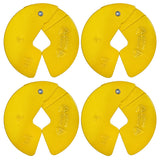 Micro Gainz Dumbbell Fractional 1.25lb Weight Plate, Ideal for Micro Loading, (Choose Color) 4 Piece Fractional Weight Plates, Designed for Dumbbell Training, Made In USA