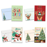 Tree-Free Greetings - Christmas Greeting Cards - Artful Designs - 16 Assortment Cards + Matching Envelopes - Made in USA - 100% Recycled Paper - 5"x7" - Christmas Critters (GP54096)