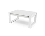 POLYWOOD® Edge Coffee Table, White