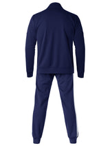 Hat and Beyond Mens Made in USA Premium Track Jacket & Pants Striped Sweatsuit Athletic Casual Essentials Gym