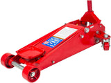 AL2300 Floor Jack 3 Ton - Professional Heavy Duty Hydraulic Car Truck SUV Service Jack, Red