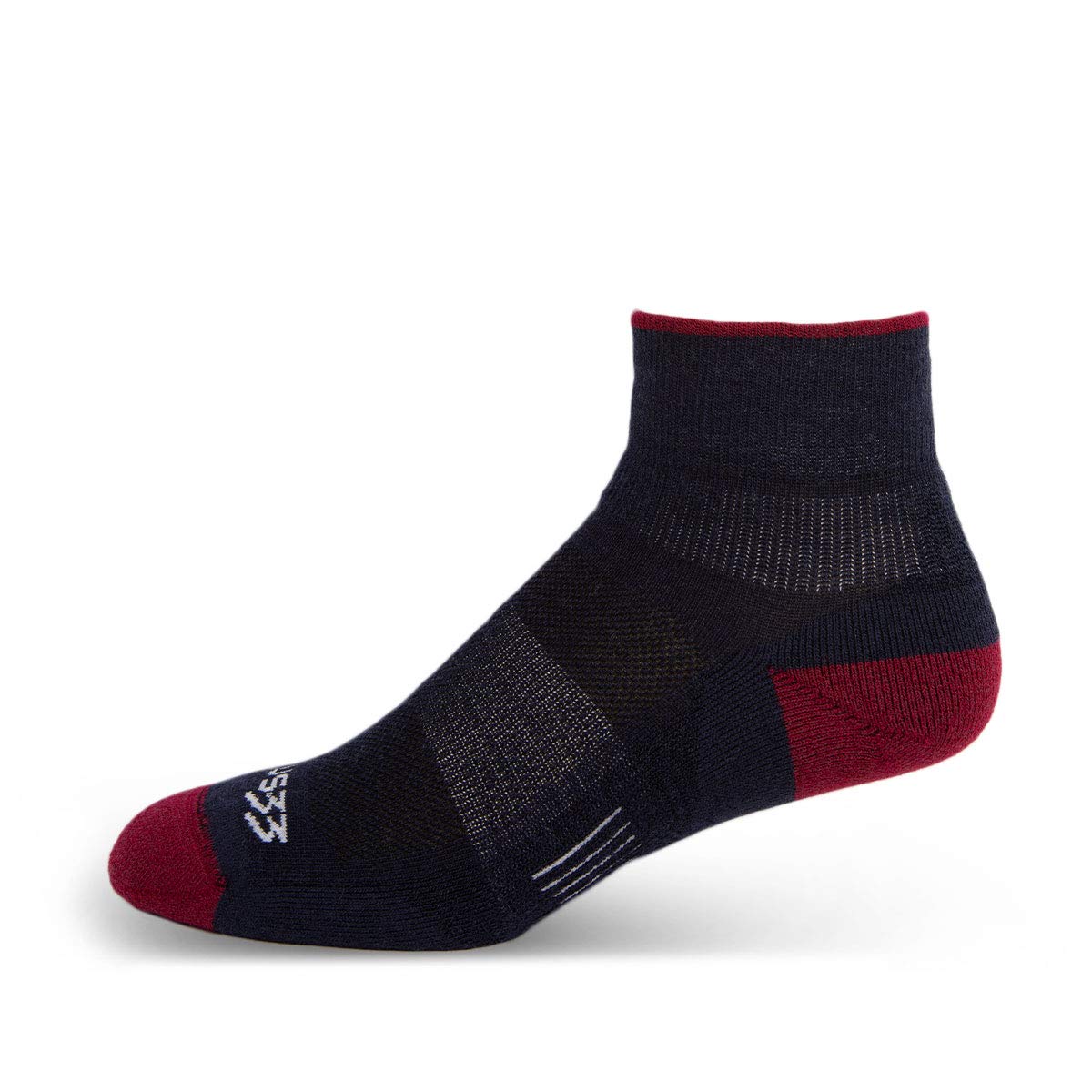 USA Made - Ankle Socks - Trail Running Socks - Merino Wool - Mountain Heritage