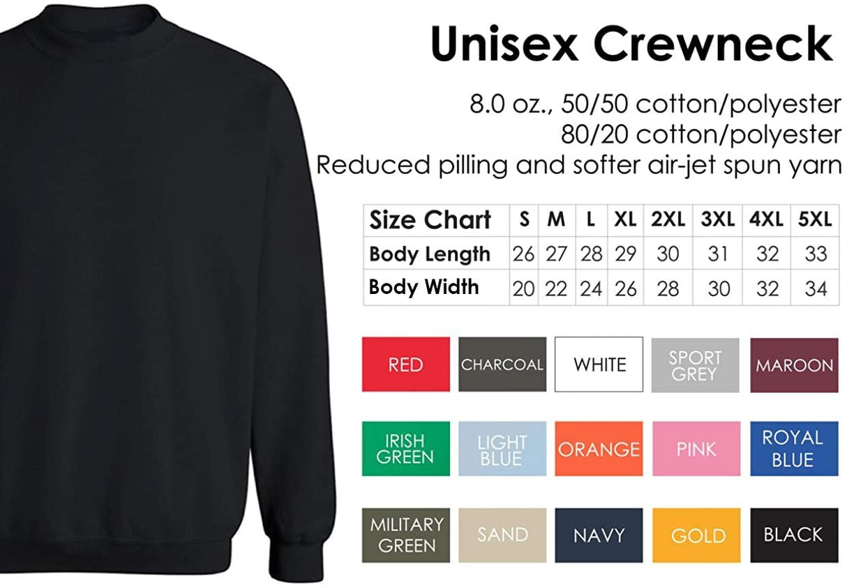 Awkward Styles Fishing USA Crewneck Made in the USA Fishing Sweatshirt for Men Women