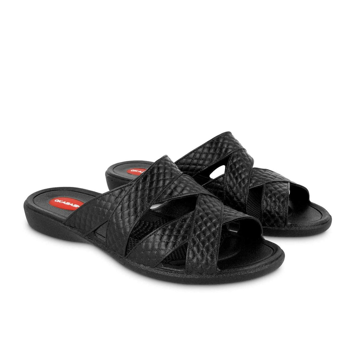 OKABASHI Women’s Cross Strap Flip Flops - Sandals