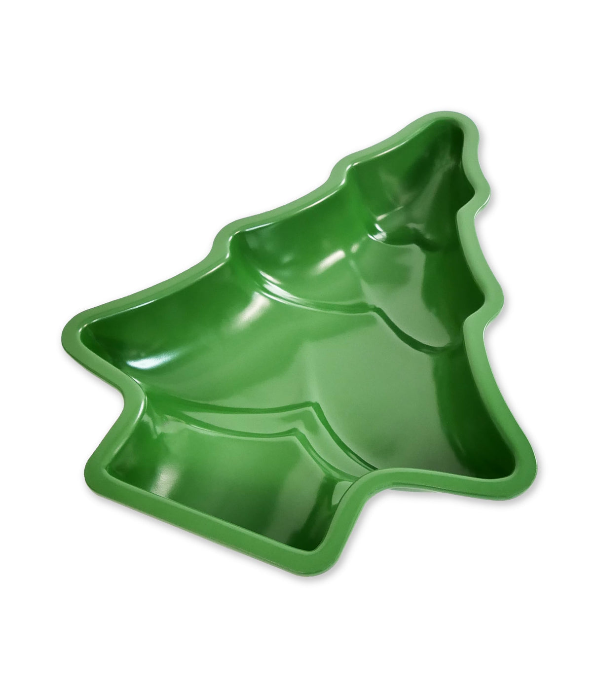 USA Pan Global Christmas Tree Cake Pan, Green