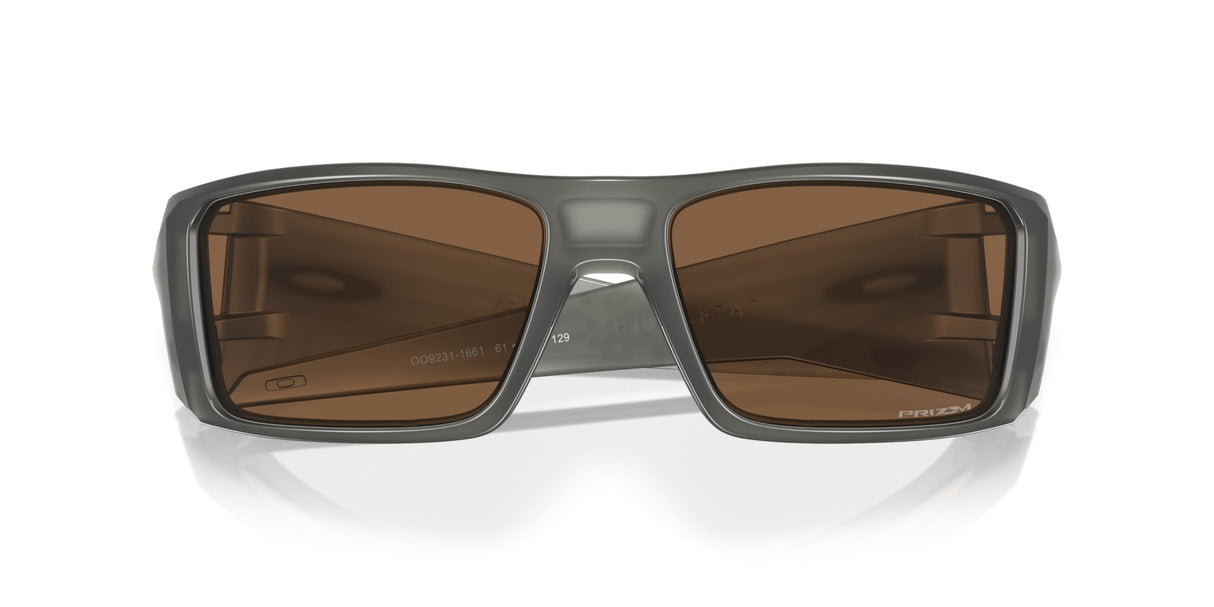Oakley Men's OO9231 Heliostat Rectangular Sunglasses