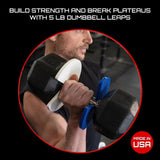 Micro Gainz Dumbbell Fractional 2.5 lb Weight Plate, Ideal for Micro Loading, (Choose Color) 2 Piece Fractional Weight Plates, Designed for Dumbbell Training, Made In USA