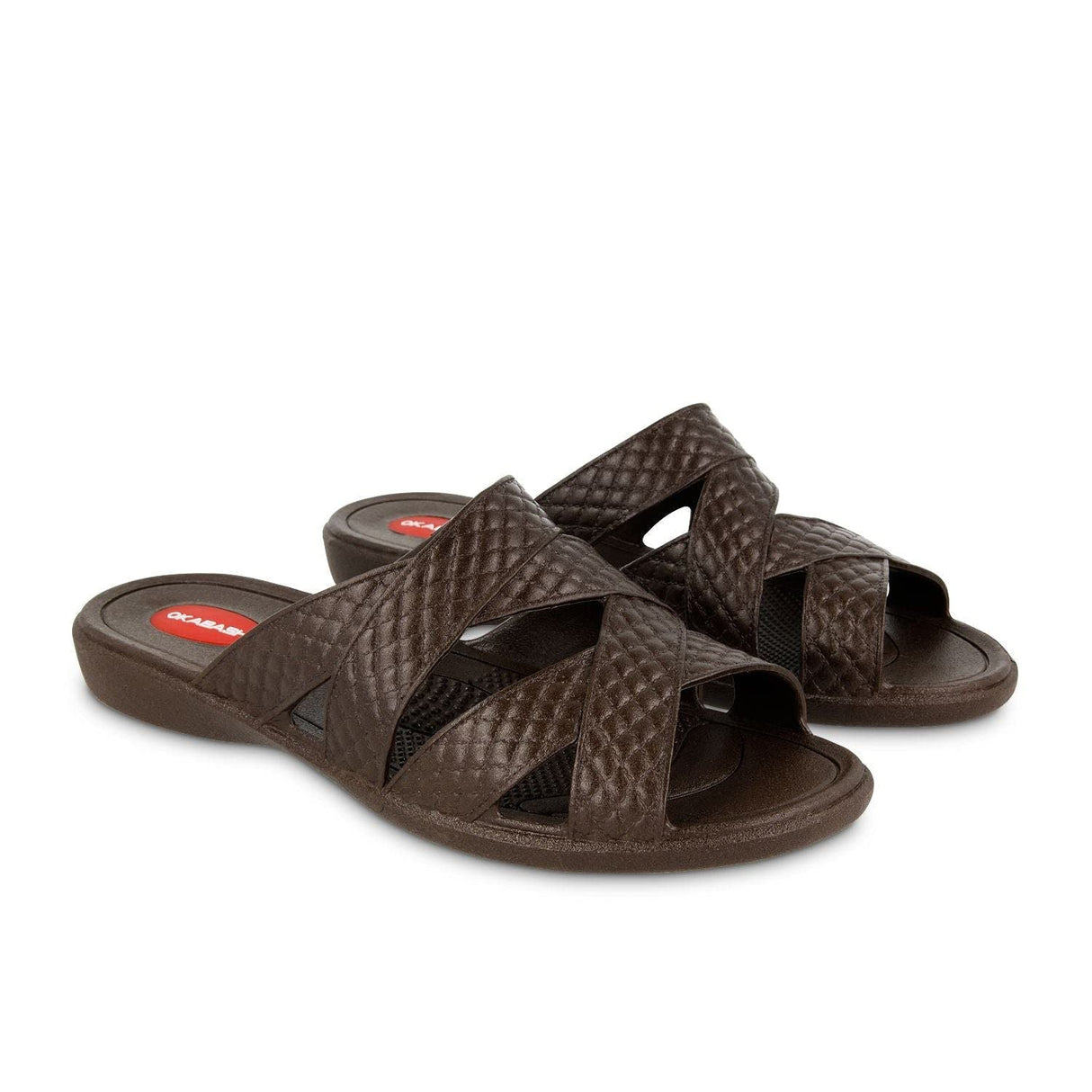 OKABASHI Women’s Cross Strap Flip Flops - Sandals