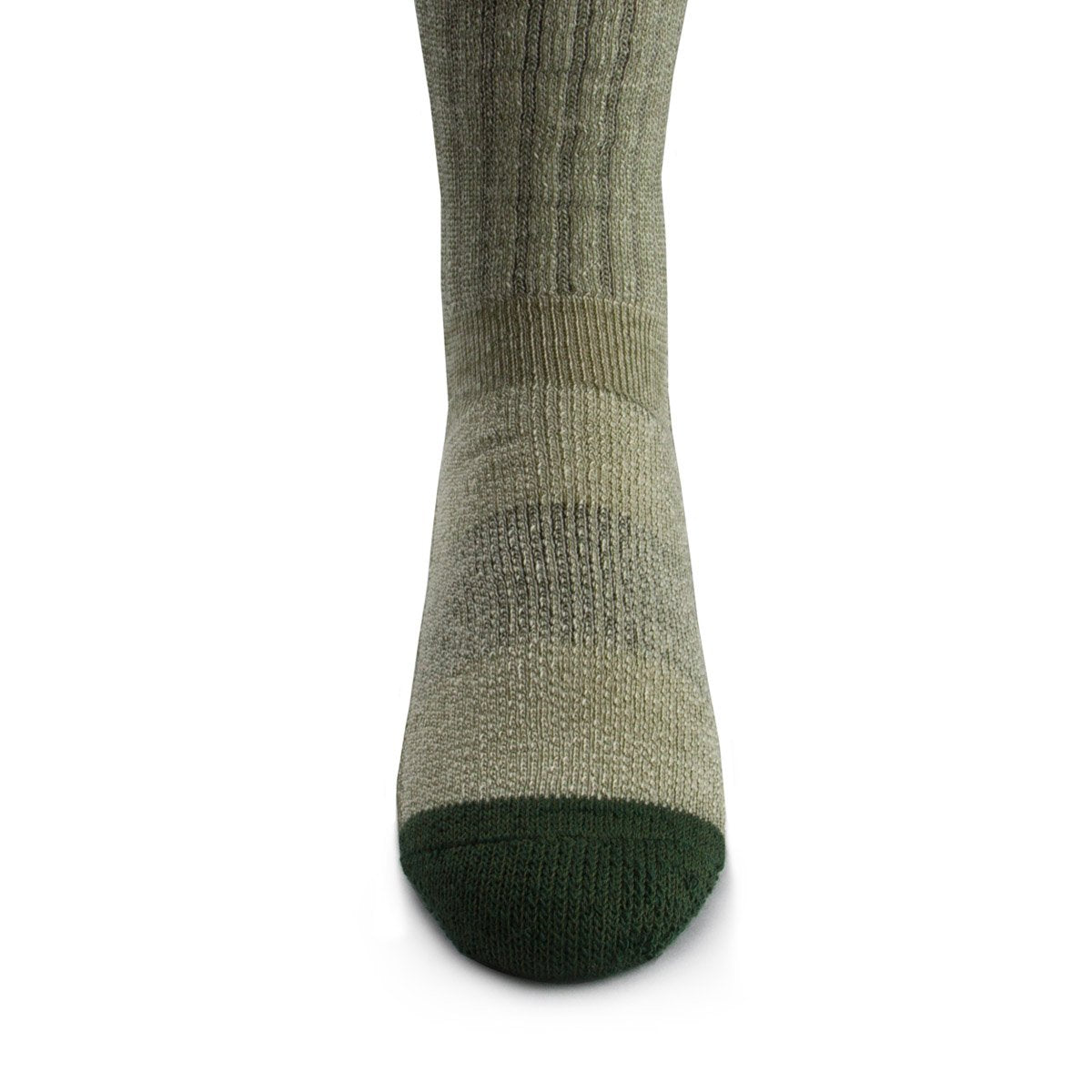 Merino Wool Crew Hiking Sock - Moisture Wicking Sock - Cushioned Sock