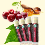 USDA Organic Lip Balm 6-Pack by Earth's Daughter Stocking Stuffers - Fruit Flavors, Beeswax, Coconut Oil, Vitamin E - Best Lip Repair Chapstick for Dry Cracked Lips - Moisturizing Lip Care