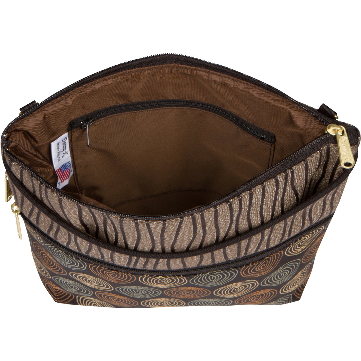 Danny K. Women's Tapestry Bag Crossbody Handbag, Maggie Purse Handmade in the USA