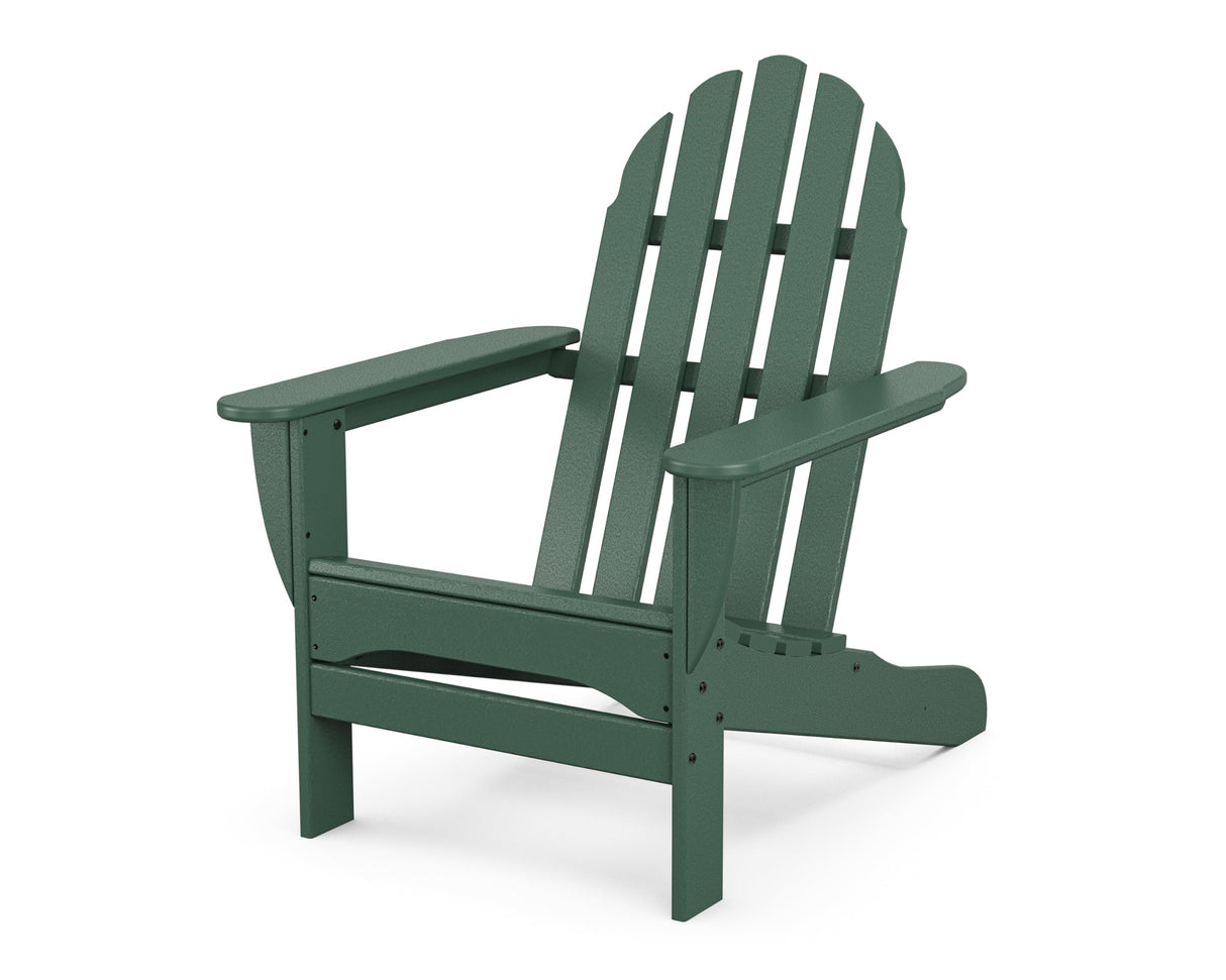POLYWOOD AD4030PB Classic Outdoor Adirondack Chair, Pacific Blue