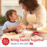 Gingerbread Man Cookie Cutters 3-Pc. Set Made in USA by Ann Clark, 2.9", 3.75", 5"